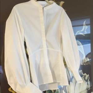 White button down shirt